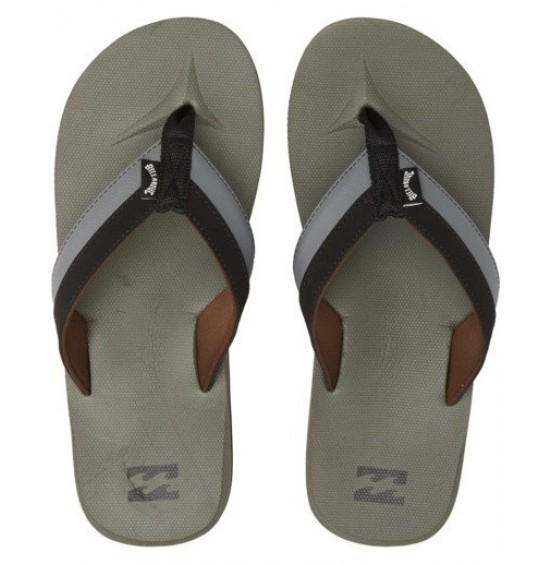 BILLABONG ALL DAY IMPACT SANDALS DARK MILITARY (S5FF10BIP0-0896)