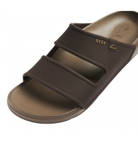 REEF OASIS DOUBLE UP BROWN TAN SANDAL (CJ0348)