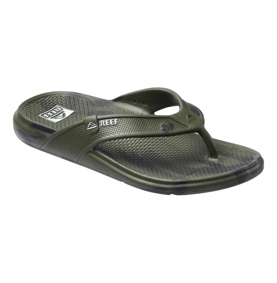 REEF OASIS OLIVE MARBLE SANDALS (CJ0354)