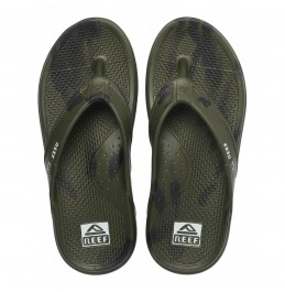 REEF OASIS OLIVE MARBLE SANDALS (CJ0354)
