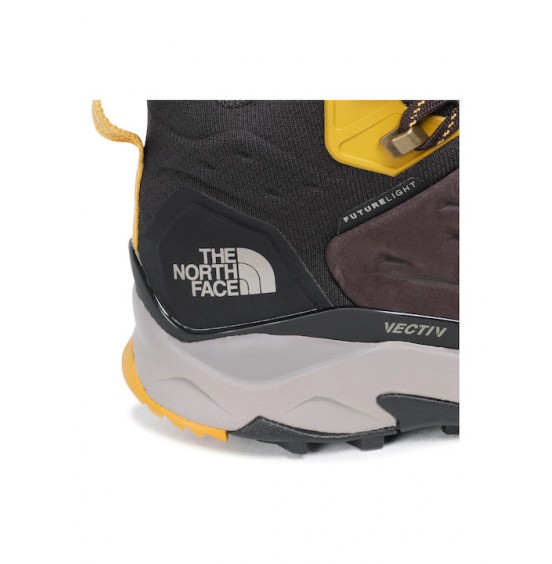 THE NORTH FACE VECTIV EXPLORIS MID FUTURELIGHT LEATHER DEEP BROWN/TNF BLACK (NF0A5G3913B)