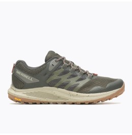 MERREL NOVA 3 J067609 OLIVE ΑΝΤΡΙΚΟ ΠΑΠΟΥΤΣΙ TRAIL RUNNING