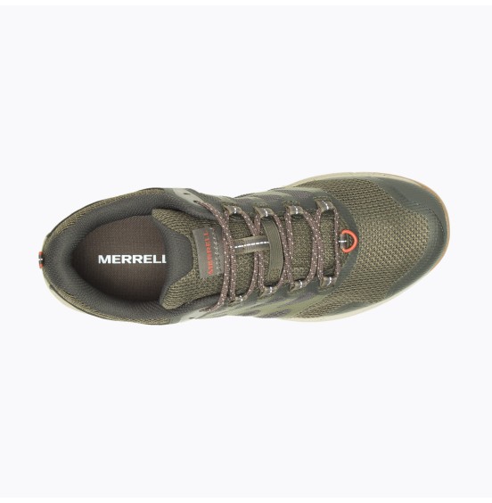MERRELL NOVA 3 J067609 OLIVE ΑΝΤΡΙΚΟ ΠΑΠΟΥΤΣΙ TRAIL RUNNING