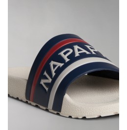 NAPAPIJRI STREAM LYCRA SIN WHITE/NAVY ΑΝΔΡΙΚΑ SLIDES (NP0A4GTV01A1) NAPAPIJRI STREAM LYCRA SIN WHITE/NAVY ΑΝΔΡΙΚΑ SLIDES (NP0A4GTV01A1)