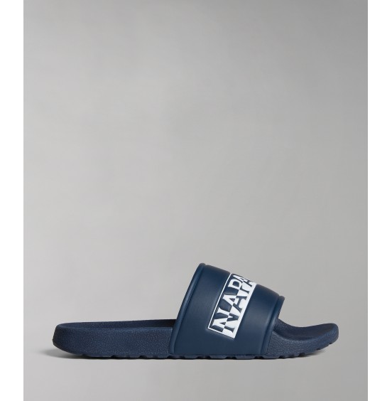 NAPAPIJRI STREAM LYCRA BLU MARINE ΑΝΔΡΙΚΑ SLIDES (NP0A4GTW1761)
