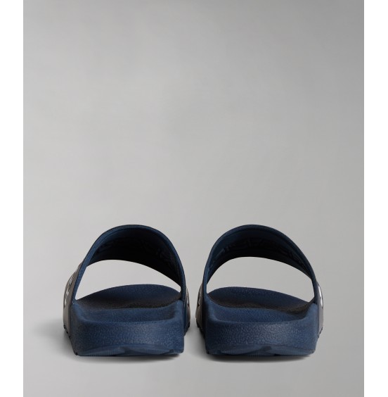 NAPAPIJRI STREAM LYCRA BLU MARINE ΑΝΔΡΙΚΑ SLIDES (NP0A4GTW1761)