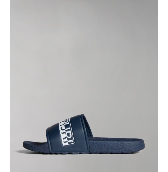 NAPAPIJRI STREAM LYCRA BLU MARINE ΑΝΔΡΙΚΑ SLIDES (NP0A4GTW1761)