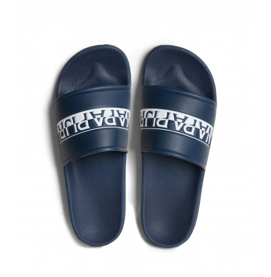 NAPAPIJRI STREAM LYCRA BLU MARINE ΑΝΔΡΙΚΑ SLIDES (NP0A4GTW1761)
