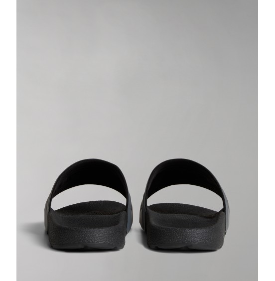 NAPAPIJRI STREAM LYCRA SIN BLACK/GREY ΑΝΔΡΙΚΑ SLIDES (NP0A4HLOZ021)