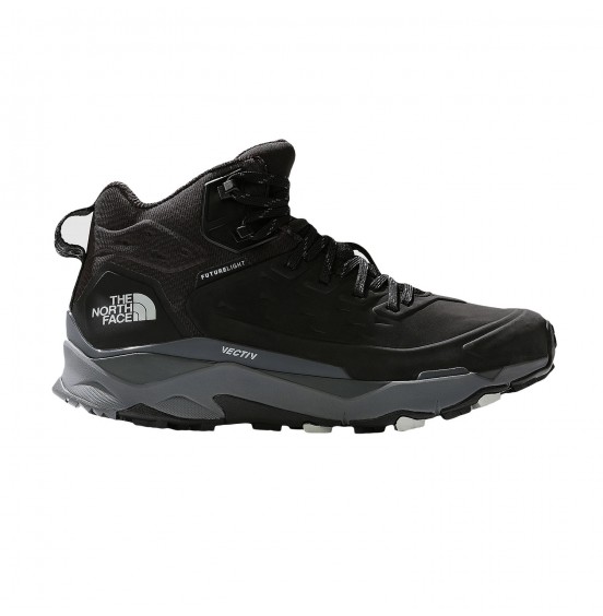 THE NORTH FACE VECTIV EXPLORIS MID FUTURELIGHT LEATHER TNF GREY/TNF BLACK (NF0A5G395PZ)