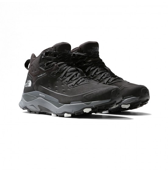 THE NORTH FACE VECTIV EXPLORIS MID FUTURELIGHT LEATHER TNF GREY/TNF BLACK (NF0A5G395PZ)