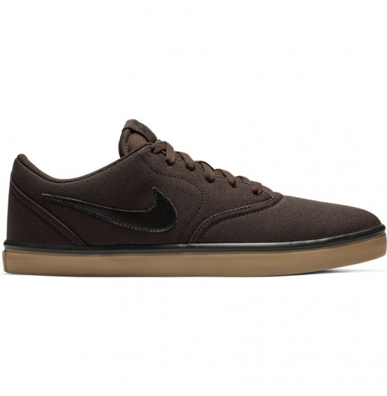 NIKE SB CHECK SOLAR CNVS AΝΔΡΙΚΟ VELVET BROWN SNEAKER 843896-201