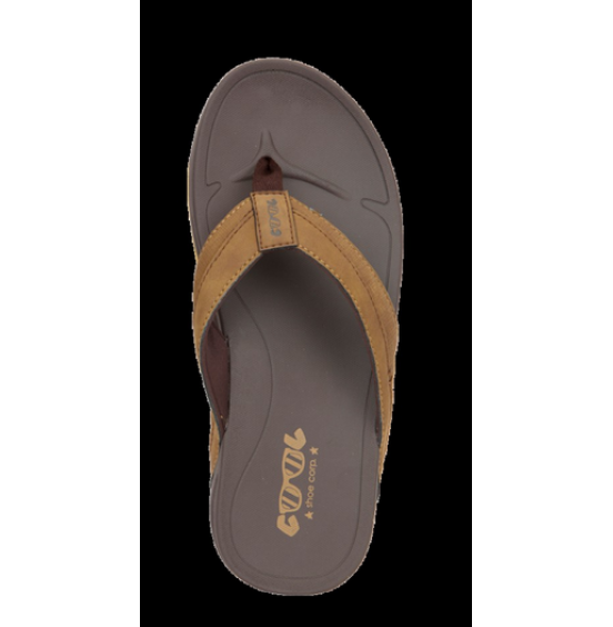 COOL SWAP BROWN FLIP FLOPS (S1SLA107- BROWN)