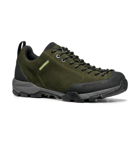 SCARPA MOJITO TRAIL GTX (GORE-TEX) 63316-200-7  ΑΝΤΡΙΚΑ ΟΡΕΙΒΑΤΙΚΑ ΠΑΠΟΥΤΣΙΑ GORE-TEX THYME GREEN-LIME