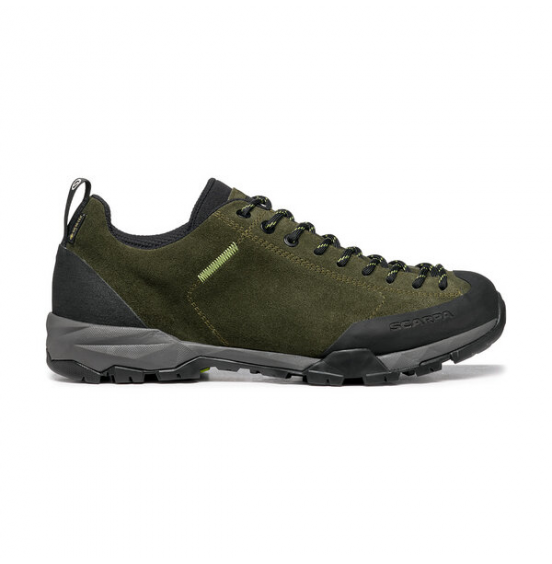 SCARPA MOJITO TRAIL GTX (GORE-TEX) 63316-200-7  ΑΝΤΡΙΚΑ ΟΡΕΙΒΑΤΙΚΑ ΠΑΠΟΥΤΣΙΑ GORE-TEX THYME GREEN-LIME