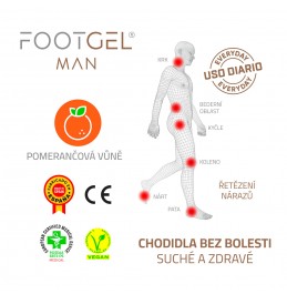 FOOTGEL ΑΝΑΤΟΜΙΚΟΙ ΠΑΤΟΙ CITY WEAR 818036