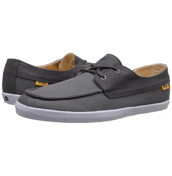 REEF DECKHAND LOW GREY/CHARCOAL SNEAKERS (RF003163)
