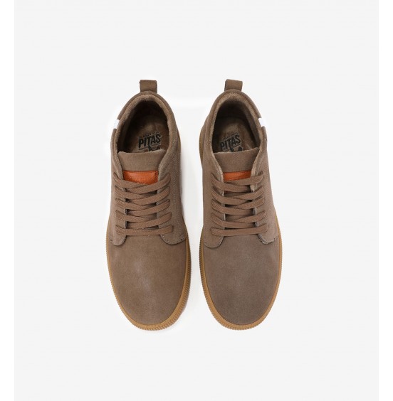 WALK IN PITAS HIRO TAUPE ΑΝΤΡΙΚΟ ΠΑΠΟΥΤΣΙ LIGHT BROWN