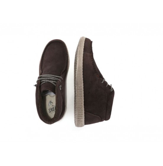 WALK IN PITAS WP150 HI WPROOF 23 MARRON ΑΝΤΡΙΚΑ ΜΠΟΤΑΚΙΑ ΑΔΙΑΒΡΟΧΑ BROWN