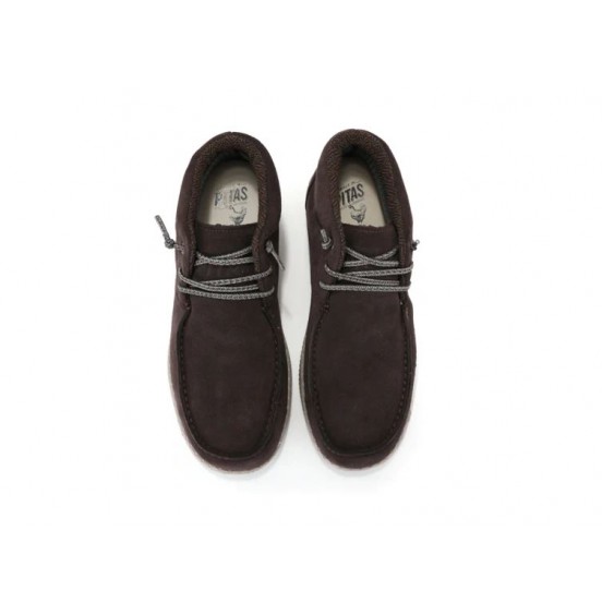 WALK IN PITAS WP150 HI WPROOF 23 MARRON ΑΝΤΡΙΚΑ ΜΠΟΤΑΚΙΑ ΑΔΙΑΒΡΟΧΑ BROWN