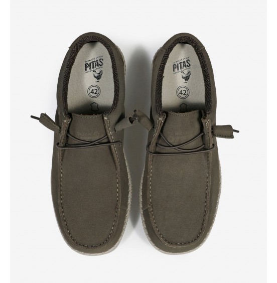 WALK IN PITAS WP150 WI  WALLABI KAKI ΑΝΤΡΙΚΟ ΠΑΠΟΥΤΣΙ ΑΔΙΑΒΡΟΧΟ LIGHT GREEN