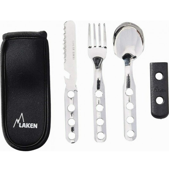 LAKEN ΣΕΤ ΚΟΥΤ/ΜΑΧ/ΠΙΡΟΥΝΙ  INOX18/8 1410FN