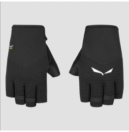 SALEWA Via Ferrata Leather unisex Gloves  28090-0910 BLACK