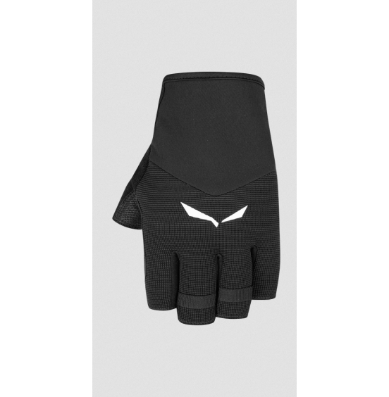 SALEWA Via Ferrata Leather unisex Gloves 28090-0910 BLACK SALEWA Via Ferrata Leather unisex Gloves 28090-0910 BLACK