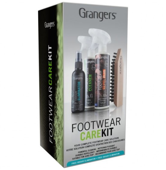 GRANGERS ΣΕΤ ΠΕΡΙΠΟΙΗΣΗΣ ΠΑΠΟΥΤΣΙΩΝ FOOTWEAR CAREKIT BXP.GRF96
