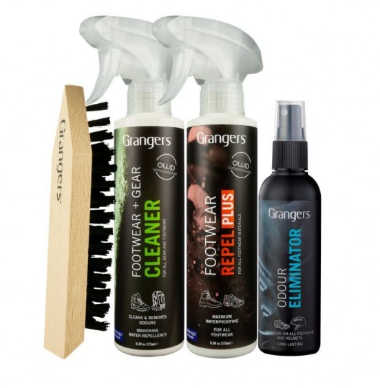 GRANGERS ΣΕΤ ΠΕΡΙΠΟΙΗΣΗΣ ΠΑΠΟΥΤΣΙΩΝ FOOTWEAR CAREKIT BXP.GRF96