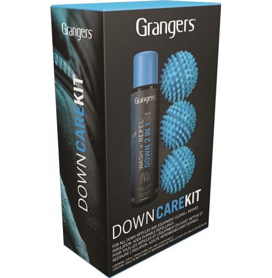 GRANGERS DOWN CARE KIT ΣΕΤ ΠΕΡΙΠΟΙΗΣΗΣ ΡΟΥΧΩΝ ΜΕ ΠΟΥΠΟΥΛΟ BXP.GRF146