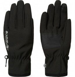 ICEPEAK HUSTONVILLE MEN'S SOFTSHELL GLOVES BLACK (58853542I-990)