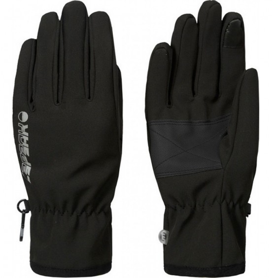 ICEPEAK HUSTONVILLE MEN'S SOFTSHELL GLOVES BLACK (58853542I-990)