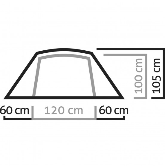 SALEWA DENALI II TENT GREEN ΣΚΗΝΗ 2 ΑΤΟΜΩΝ (5267-5311)