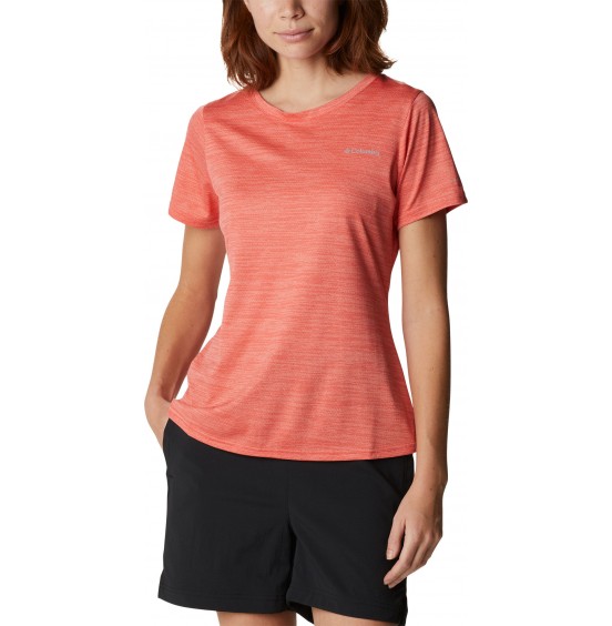 COLUMBIA ALPINE CHILL ZERO SHORT SLEEVE TEE ΓΥΝΑΙΚΕΙΑ ΜΠΛΟΥΖΑ 1991694-676 ΠΟΡΤΟΚΑΛΙ