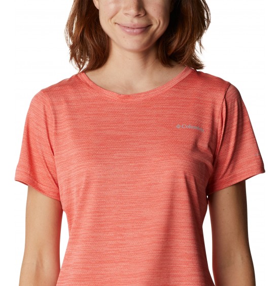 COLUMBIA ALPINE CHILL ZERO SHORT SLEEVE TEE ΓΥΝΑΙΚΕΙΑ ΜΠΛΟΥΖΑ 1991694-676 ΠΟΡΤΟΚΑΛΙ