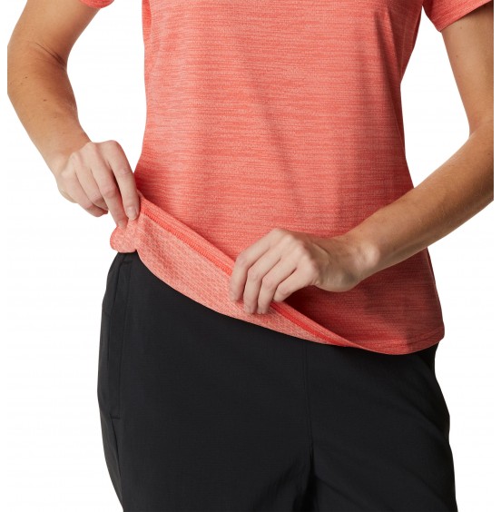 COLUMBIA ALPINE CHILL ZERO SHORT SLEEVE TEE ΓΥΝΑΙΚΕΙΑ ΜΠΛΟΥΖΑ 1991694-676 ΠΟΡΤΟΚΑΛΙ