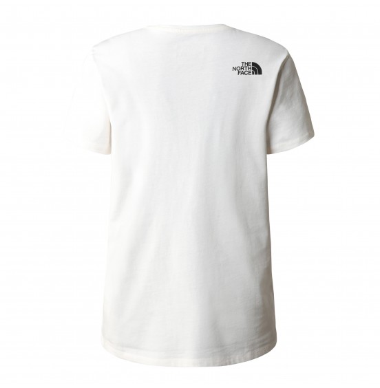 THE NORTH FACE W FOUNDATION GRAPHIC TEE GARDENIA WHITE (NF0A55B2Q4C1)
