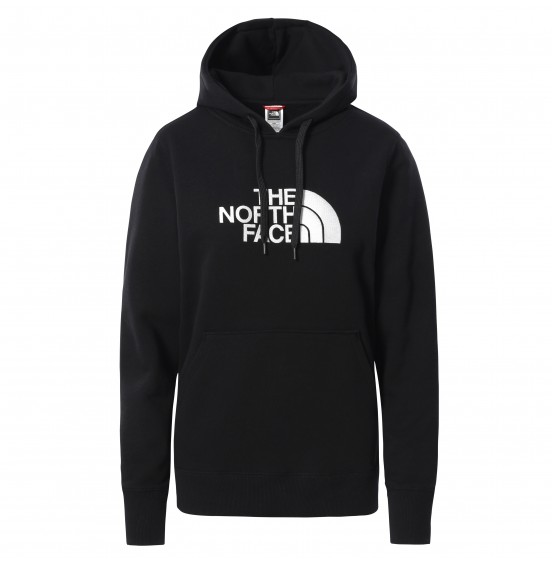 THE NORTH FACE WOMEN'S DREW PEAK PULLOVER HOODIE TNF BLACK (NF0A55ECJK31)