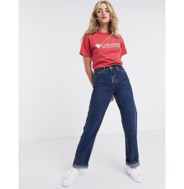 COLUMBIA WOMENS NORTH CASCADE SHORT SLEEVE TEE RED (1893891-602)