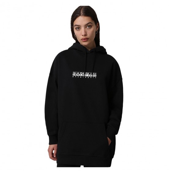 NAPAPIJRI B BOX HOODIE WOMENS BLACK (NP0A4GKI0411)