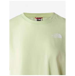 THE NORTH FACE W CROPPED SIMPLE DOME TEE LIME CREAM (NF0A4SYCN131)