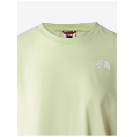 THE NORTH FACE W CROPPED SIMPLE DOME TEE LIME CREAM (NF0A4SYCN131)