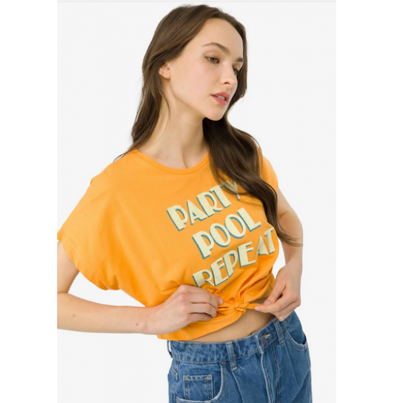 TIFFOSI FIESTA ORANGE T-SHIRT (10044210_367)