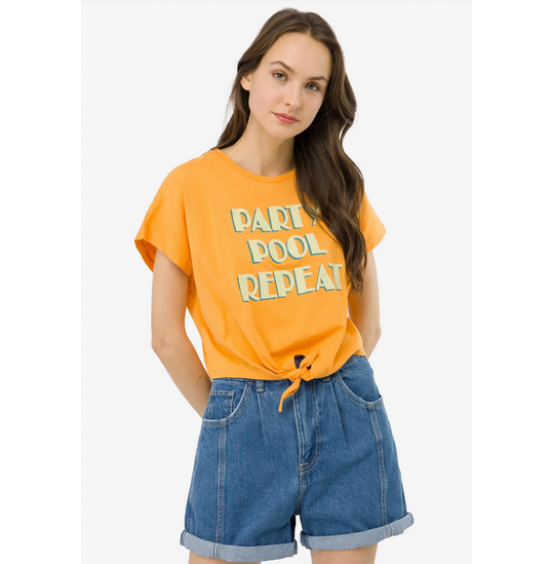 TIFFOSI FIESTA ORANGE T-SHIRT (10044210_367)