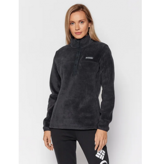 COLUMBIA BENTON SPRINGS 1/2 SNAP PULLOVER BLACK PLUS SIZE (1860992010)