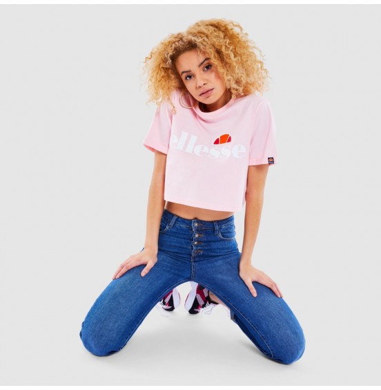 ELLESSE ALBERTA CROPPED TOP LIGHT PINK (SGS04484-808)