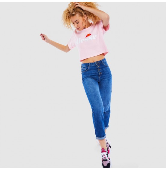 ELLESSE ALBERTA CROPPED TOP LIGHT PINK (SGS04484-808)