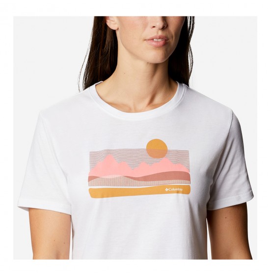 COLUMBIA SUN TREK SS GRAPHIC TEE WHITE (1931753-100)