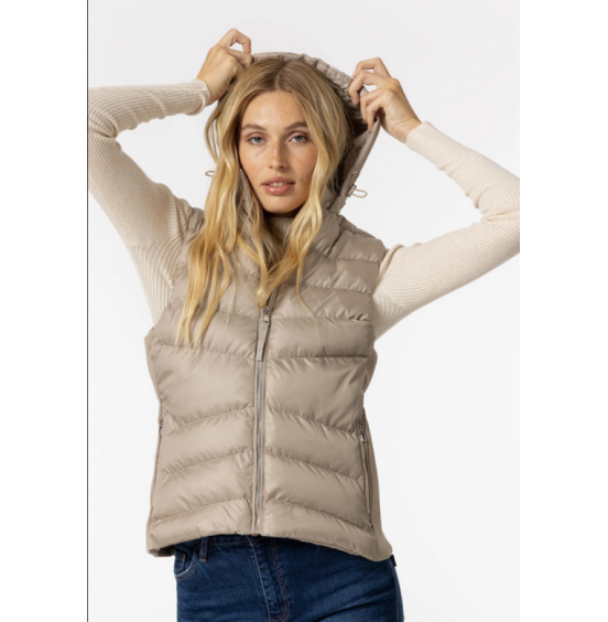 TIFFOSI EVE ΚΑΠΙΤΟΝΕ ΓΙΛΕΚΟ ΜΠΟΥΦΑΝ ΜΕ ΚΟΥΚΟΥΛΑ ΜΠΕΖ 10053235-135